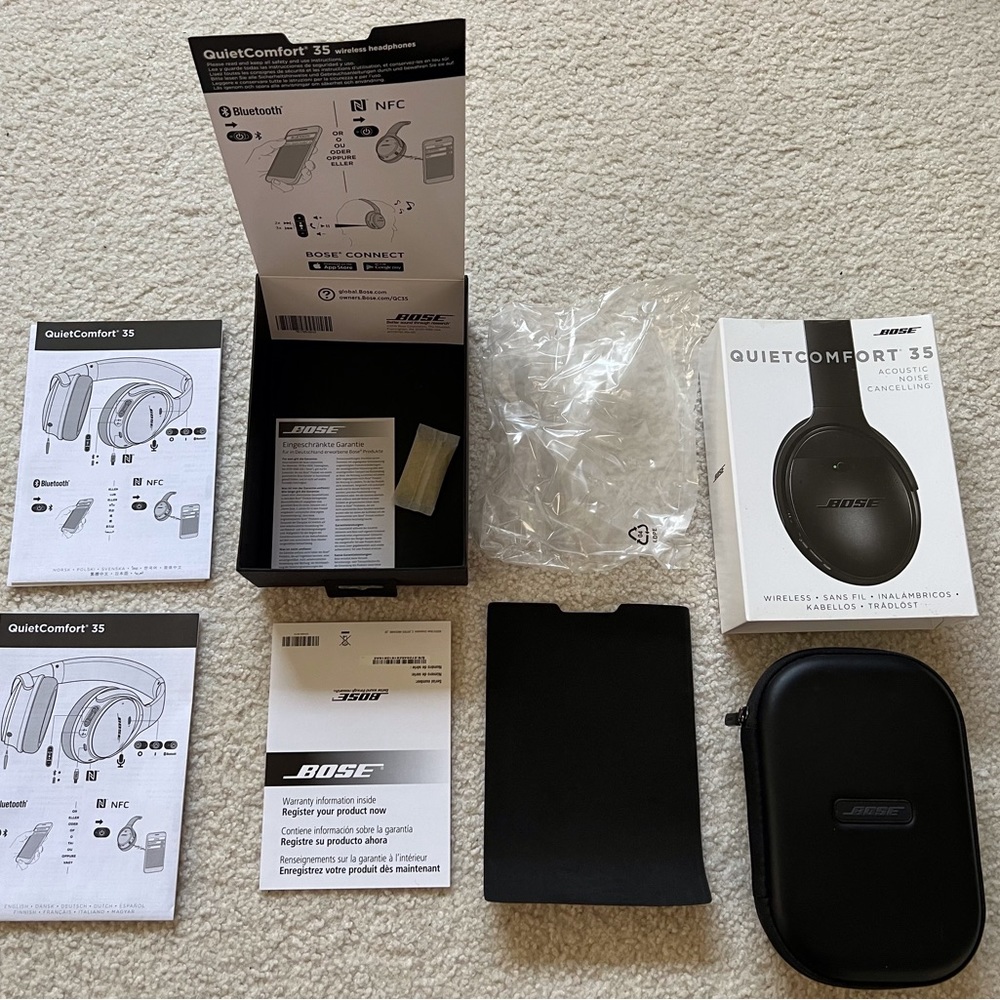 Bose QuietComfort 35 Wireless Noise-Cancelling headphones